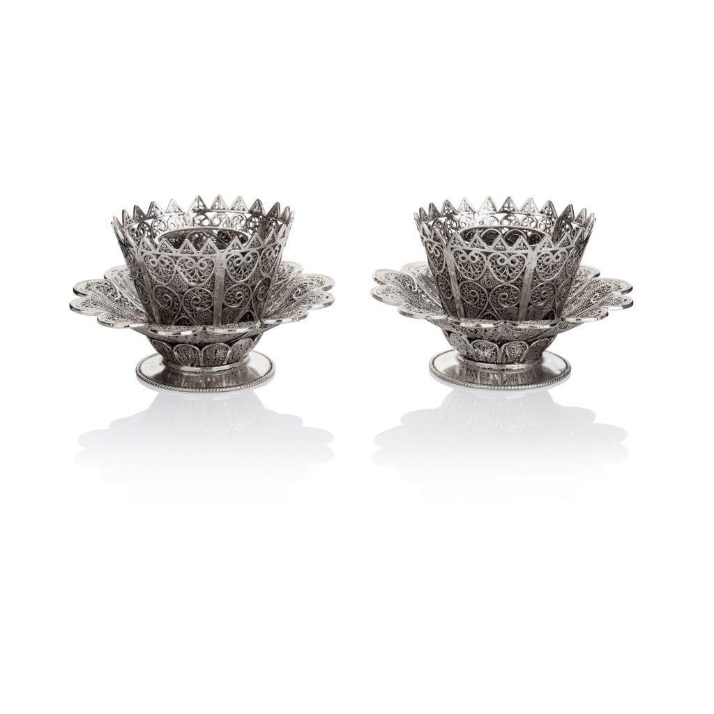 פמוטים מכסף טהור