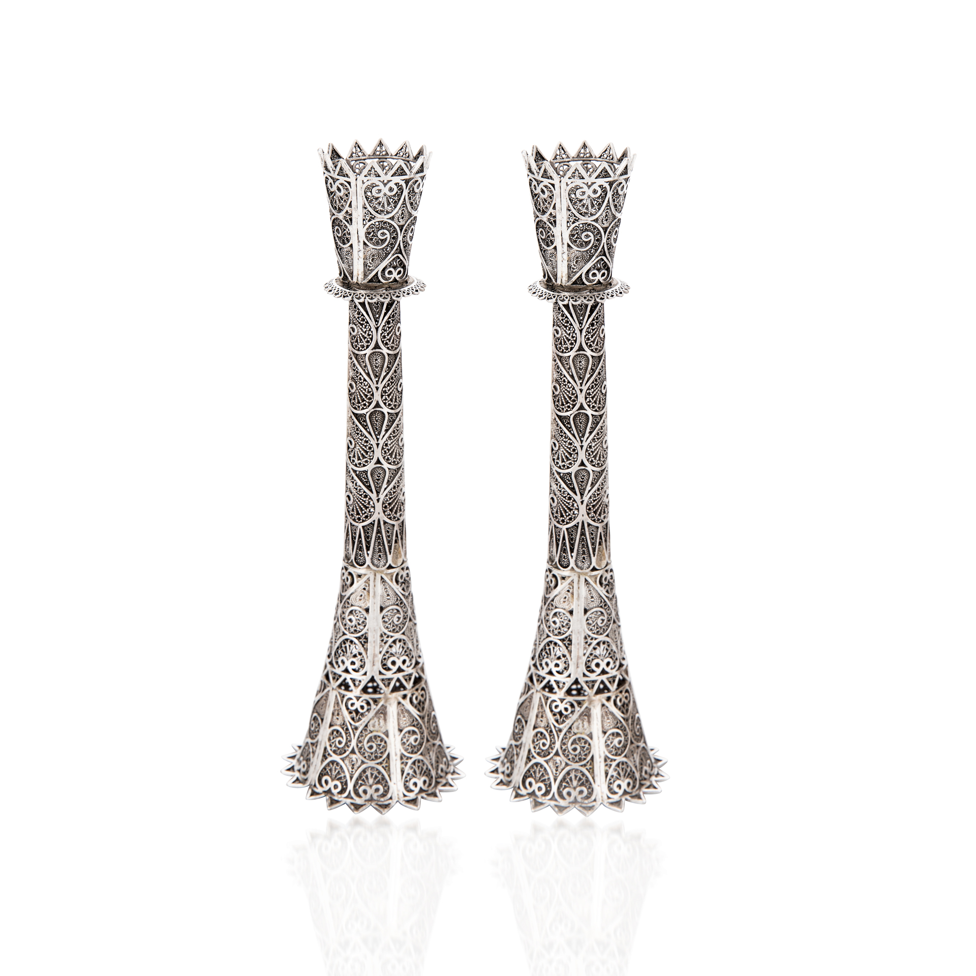 פמוטי כסף טהור