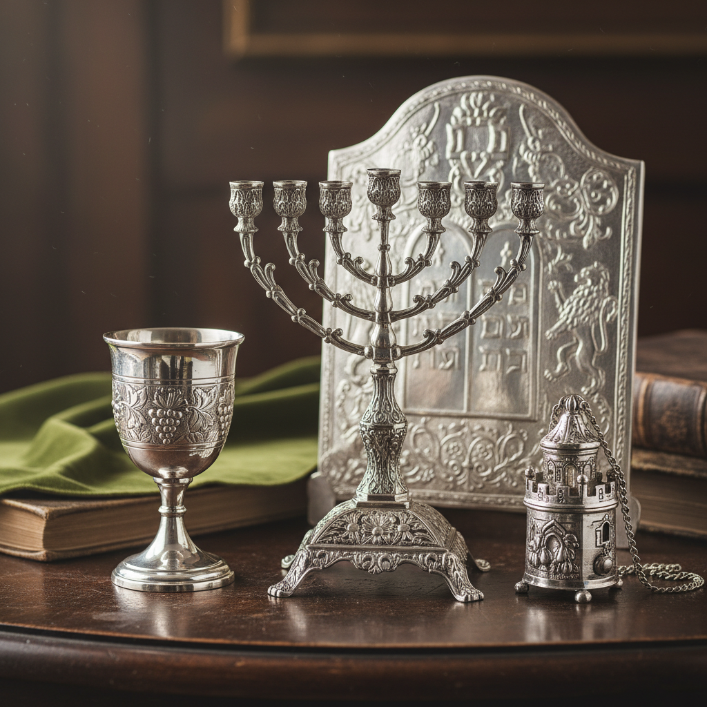 פמוטי הכסף: אומנות שמכניסה לאווירה של שבת