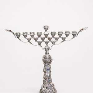 חנוכיה כסף 925